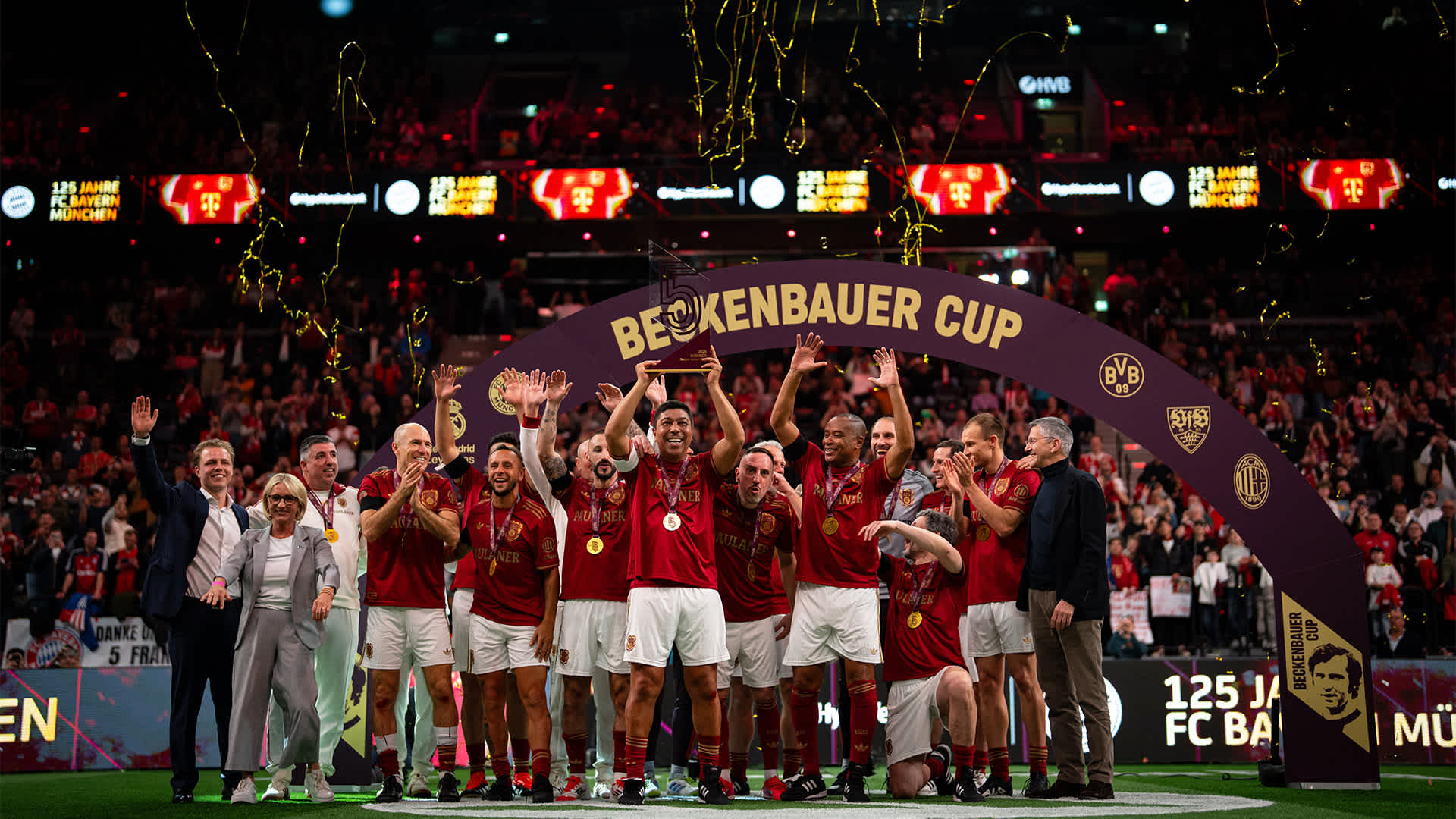 FC Bayern Legends win the Beckenbauer Cup